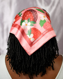  Strawberry Silk Bandana